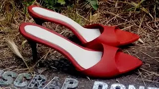 How it's made ✒📐🔨  Шлепки для жарких дней  👠 производство| process of shoemaking sandals 8 сm