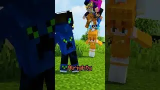 Oxy Carries her Friends in Minecraft! 