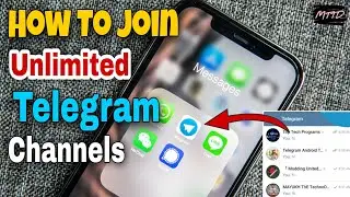 How To Join Unlimited Telegram Groups And Channels  #Telegram