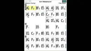 Ain't Misbehavin' - Backing Track Ab