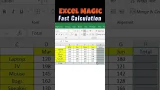 Excel Magic Trick 