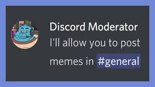 Why Discord Moderators Don't Let You Post Memes In General