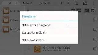 Android - How to easily set a ringtone to a contact