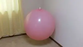 Pink big balloon bounce 2