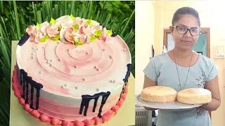 Birthday Cake Detail video | केक कसा करावा #frissbakecorner