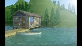 Thea Render 2.0 Realistic Lake Water