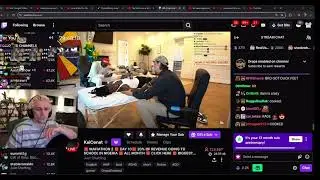 XQC seeing Kai gettin checked on stream😳 #kai #xqc #kick