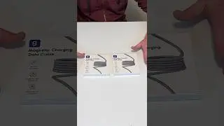 Unboxing ⚡️Magnetically Coiling Charging Cables ⚡️