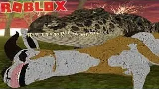Wild savannah crocodile documentary