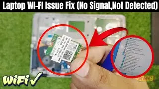 HP Laptop Winfi Lan Card Not Detected Problem || Laptop Wifi Problem Fix #wifi #hp #laptop