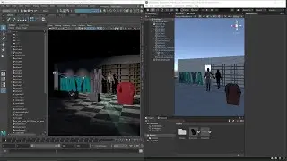 Videoguide - Export Maya to Unity, Send To Unity Scene, Import FBX Format, Mesh, Material, Animation