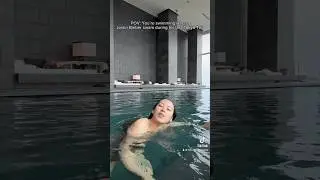 Ninanamnam ko pa ang bawat patak ng tubig pero basag trip asawa ko. 😫
