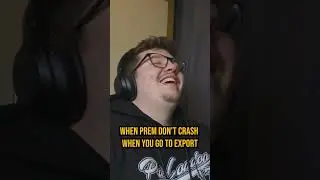 Video Editors When Premiere Pro doesn't crash...💻