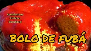 BOLO DE FUBÁ FIT