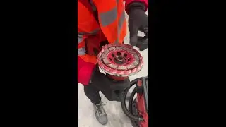 Hilti Concrete Grinder Demo (DGH 130-22)