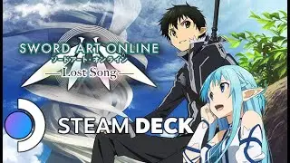 Sword Art Online Lost Song on Steam Deck