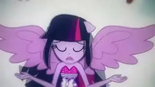 Demon Sunset Shimmer’s defeat in My little pony: Equestria girls