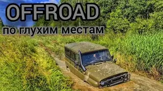 Оффроад по глухим местам. Куда может завести Уаз.
