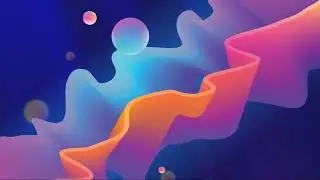 Relaxing Ribbons Wallpaper