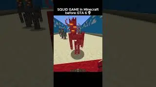 Squid game in minecraft 💀💀 
