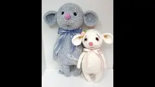 Вязаная Мышка от Елены Звягинцевой