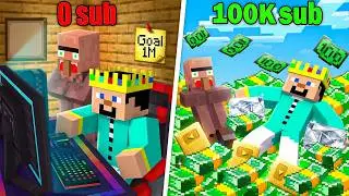 We Become Famous & Rich Youtuber in Minecraft!.আমরা কি পারবো বড়লোক হতে?