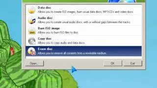 Erase &  Burn a DVD-RW CD-RW Data file disk with CDBurnerXP