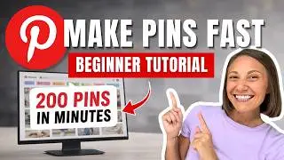 How to Make Pins Fast → Pinterest Pin Automation (For Beginners)