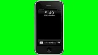 Apple Iphone Animated Slider - Green Screen