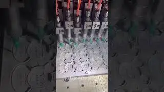 Máquina de microinyección de etiquetas de plastisol, kauçuk etiket mikroenjeksiyon makinesi