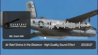 Air Raid Sirens in the Distance | HQ Sound Effect