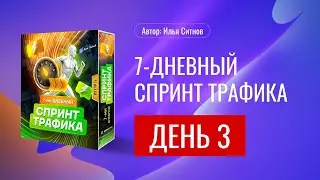 Спринт по трафику 3 ДЕНЬ (3 ЧАСТЬ)