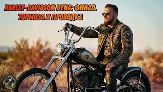Harley-Davidson Dyna FXD 2007, финал! Тормоза и проводка!