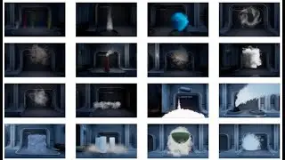 Unreal engine Ultimate Smoke pack with 31 VFX