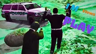 Brave Traiver Assists Police in Capturing Two Dangerous Terrorists: A Heroic Tale #gta #gaming #fun