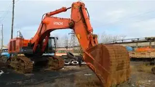 Экскаватор Hitachi ZX870LC-5G б/у с пробегом