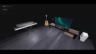 Room Portfolio Example [React Three Fiber | Three.js]