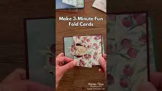 3-Minute Fun Fold Card - Super Easy!