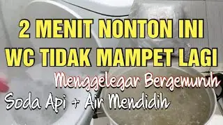 2 MENIT NONTON INI WC TIDAK MAMPET LAGI || CARA MENGATASI WC MAMPET MUDAH DAN CEPAT