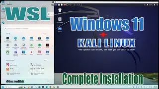 kali linux 2023 on windows 11 subsystem |incredibit|