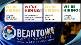 NOW HIRING! HVAC Techs, Licensed Electricians & Plumbers | Beantown Home Services