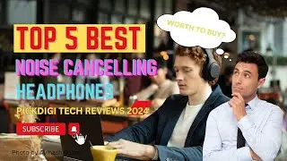 🎧 Top 5 Best Noise Cancelling Headphones 2024 | Sony, Bose, Sennheiser & More 🎶Pickdigi
