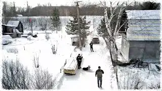 новый ПОЛЁТ Фимы в тёплый февральский день,  понедельник 8 февраля 2021 года СНТ Путеец, СНТ Дорожни