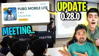 PUBG LITE MEETING 😱| PUBG Lite 0.28.0 New Update 😍| Pubg Lite New Update Today | Pubg Lite Update