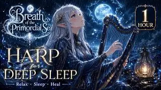 🌙Cosmic Healing Harp｜The Endless Rain, The Night the Water Planet Was Born ⑥