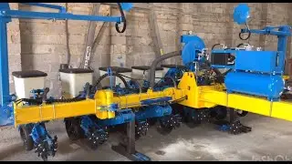 Сеялка Атрия-8 АЛ (Артема Лаврика) стендовые испытания на заводе 