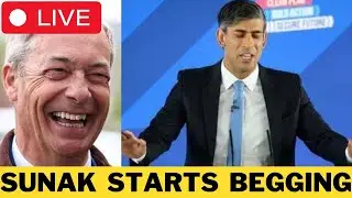🚨 LIVE: Rishi Sunak BEGS British Public For Forgiveness