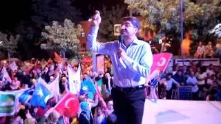 Mehmet Emin Ekmen Milli irade nöbetinde Batmanlılara seslendi