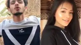 Rahar chha sangai nepali song acting by muskan poudel