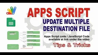 UPDATING MULTIPLE FILES - APPS SCRIPT / JAVASCRIPT